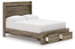Elbrim Full Panel Storage Bed