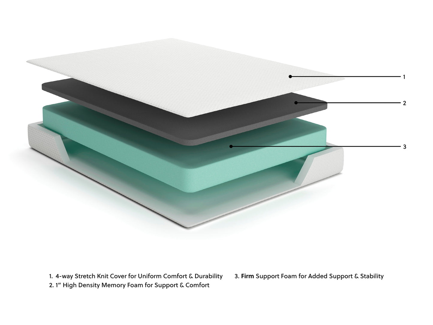 Chime 8 Inch Memory Foam  Mattress