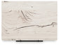 Lawroy Queen Panel Headboard with Mirrored Dresser, Chest and Nightstand