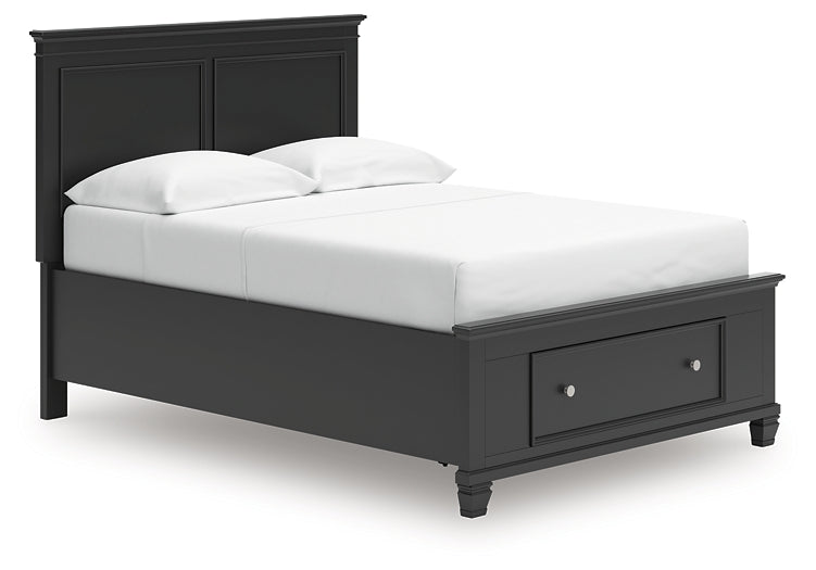 Lanolee Full Panel Storage Bed