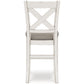 Robbinsdale Counter Height Dining Table and 4 Barstools
