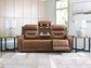 Knightington PWR REC Sofa w/Audio Seating