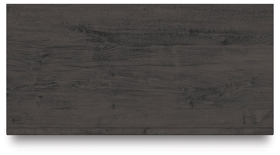 King Panel Storage Bed with Mirrored Dresser, Chest and Nightstand