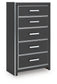 Zuraleus Five Drawer Chest
