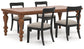 Greddinton Dining Table and 4 Chairs